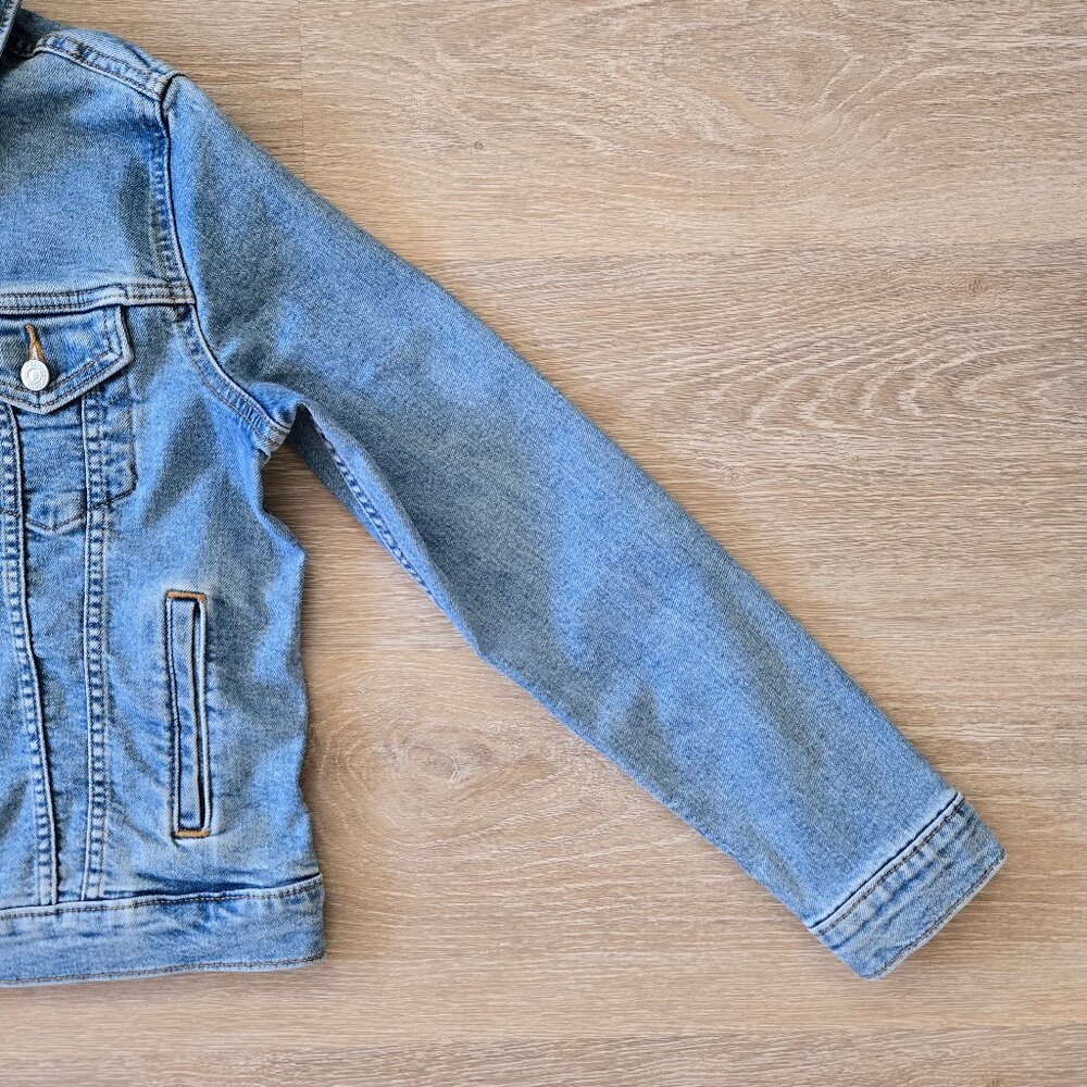 Levi’s Original Trucker Jacket Women’s Small – Classic Stretch Denim, Light Wash - Picture 6 of 17